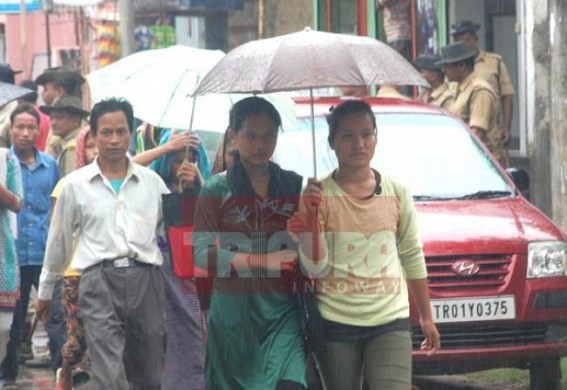 State facing consistent rain State facing consistent rain